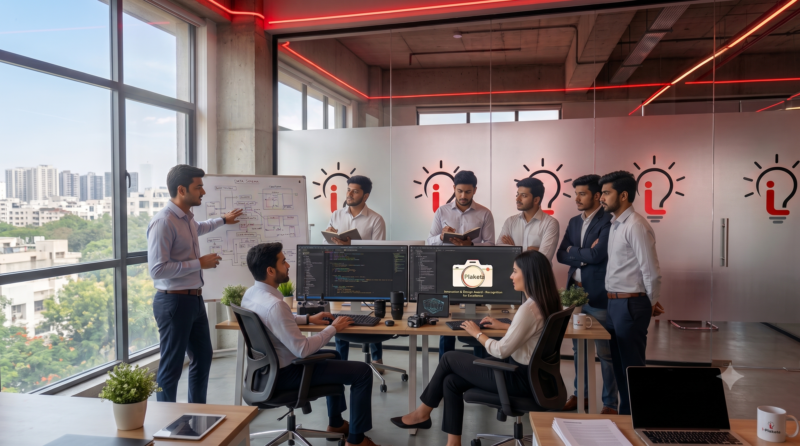 Ilume Labs team developing Flashh